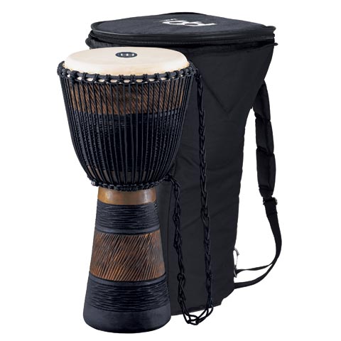 African Djembe 12'' med bag - Bild 2