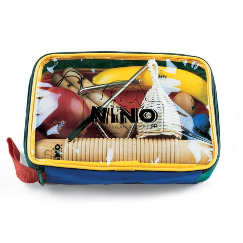 Hand Percussion-set. 9 delar med bag - Bild 2