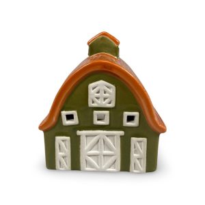 Candle Holder Farm Green