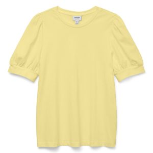 AWKERRY 2/4 O-NECK TOP Lemon Meringue
