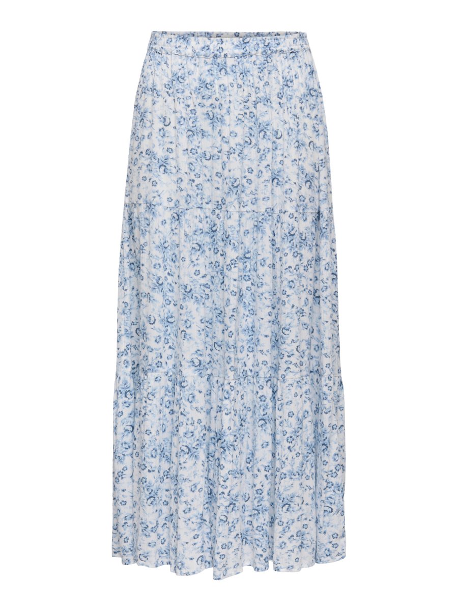 ONLLUNA LONG SKIRT Blue Garden - Bild 2