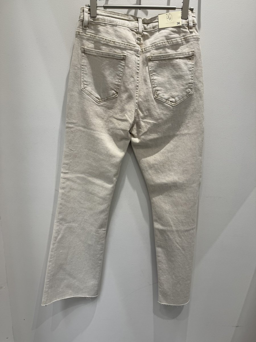 COSY HOUSE JEANS LISA FLARED Cold Wash Beige - Bild 4