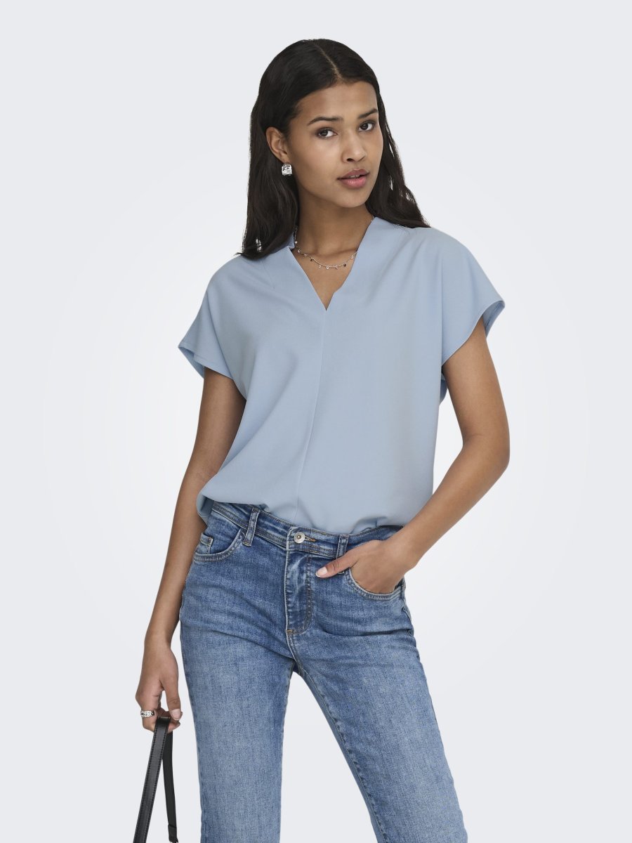 JDYJOY LIFE S/S TOP Cashmere Blue - Bild 3