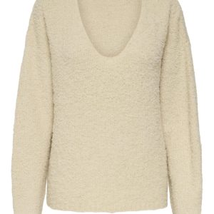 JDYBITTEN LIFE L/S PULLOVER Sandshell