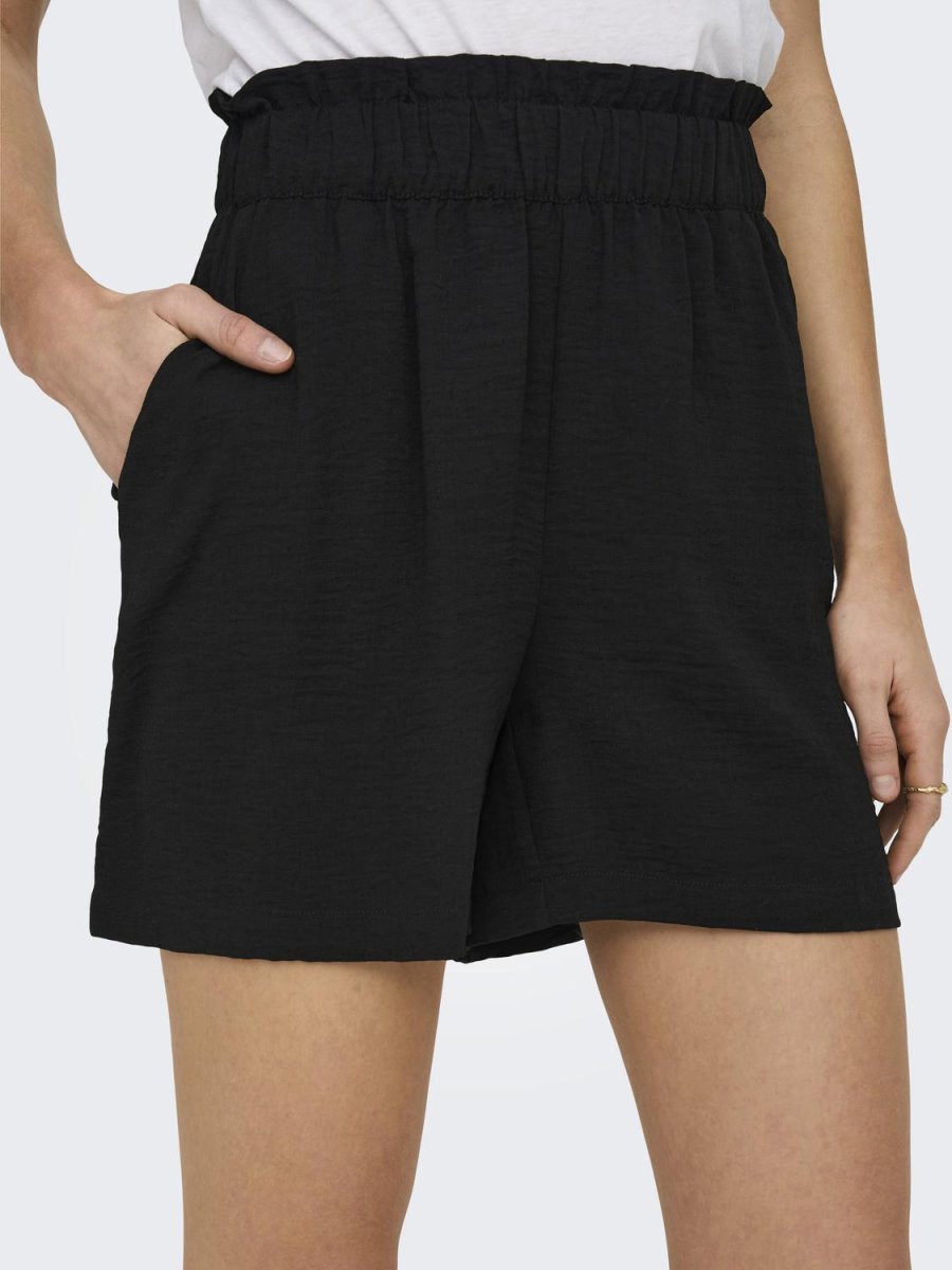 JDYDIVYA LIFE HWPAPERBAG SHORTS Black - Bild 6