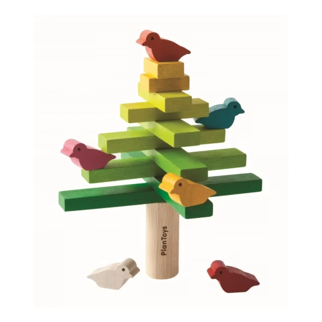 Balansträdet – Balanseringsspel i Trä | PlanToys