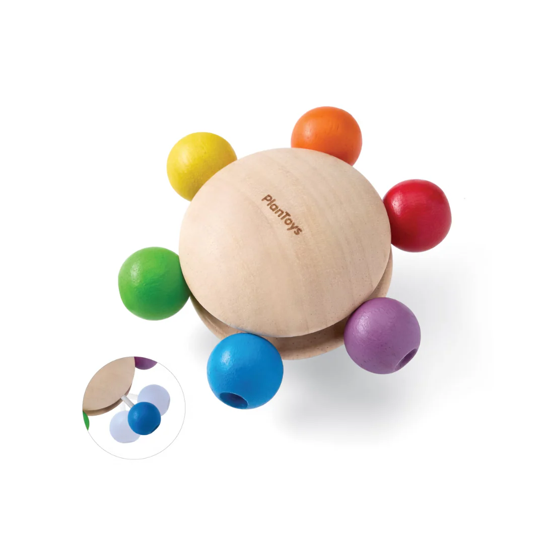 Dragleksak Bollar – Sensorisk Lek för Bebisar | PlanToys