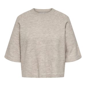 CARSIMONI 3/4 PULLOVER Pumice Stone
