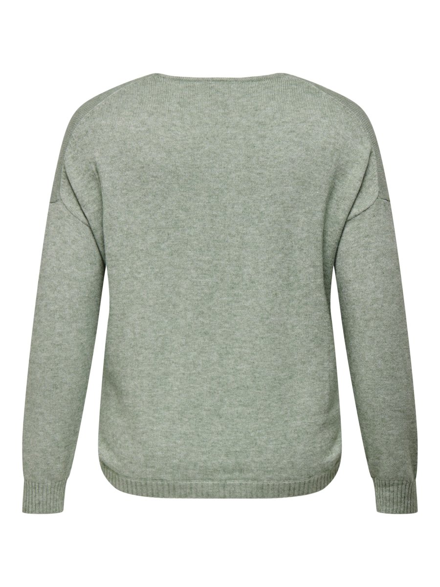 CARMARGARETA LS PULLOVER Basil - Bild 3