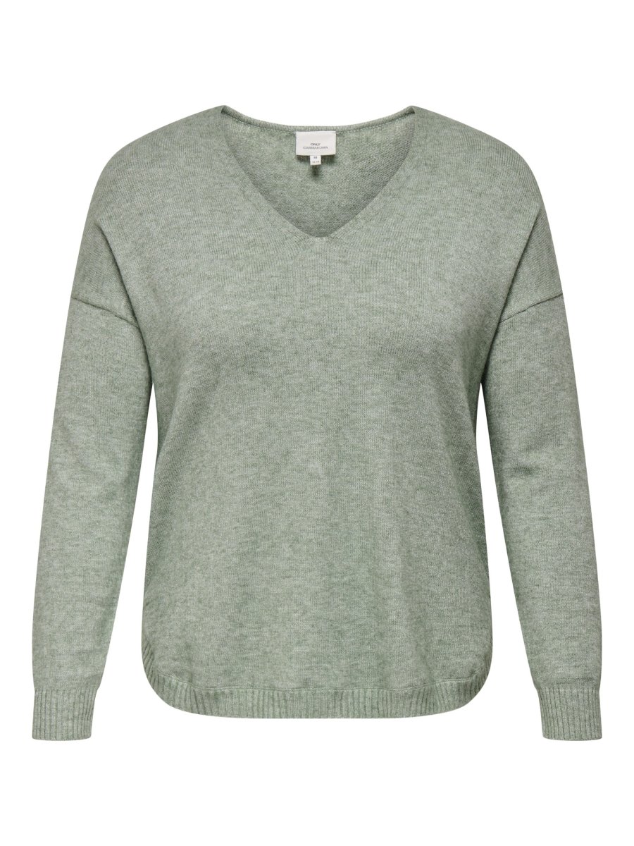 CARMARGARETA LS PULLOVER Basil - Bild 2