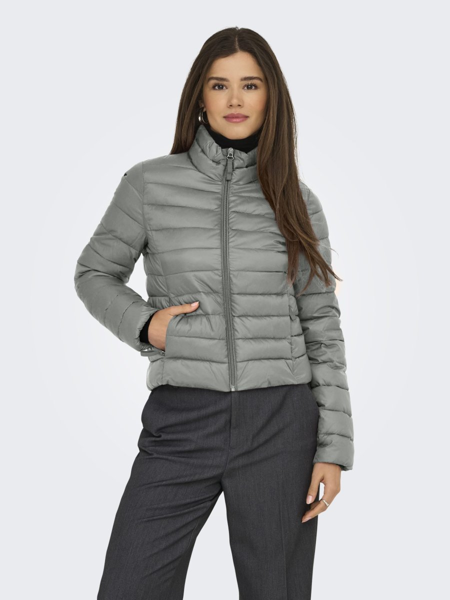 ONLTAHIA LW QUILTED JACKET Castor Gray - Bild 4