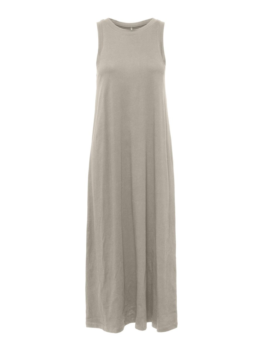 ONLMAY LIFE S/L LONG DRESS Silver Lining