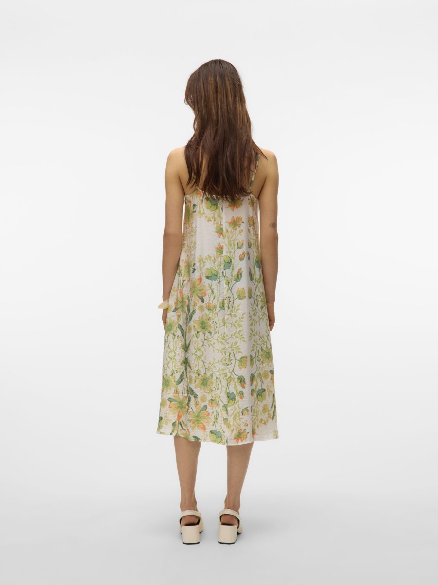 VMJOSIE CALF SINGLET DRESS Cloud Dancer - Bild 5
