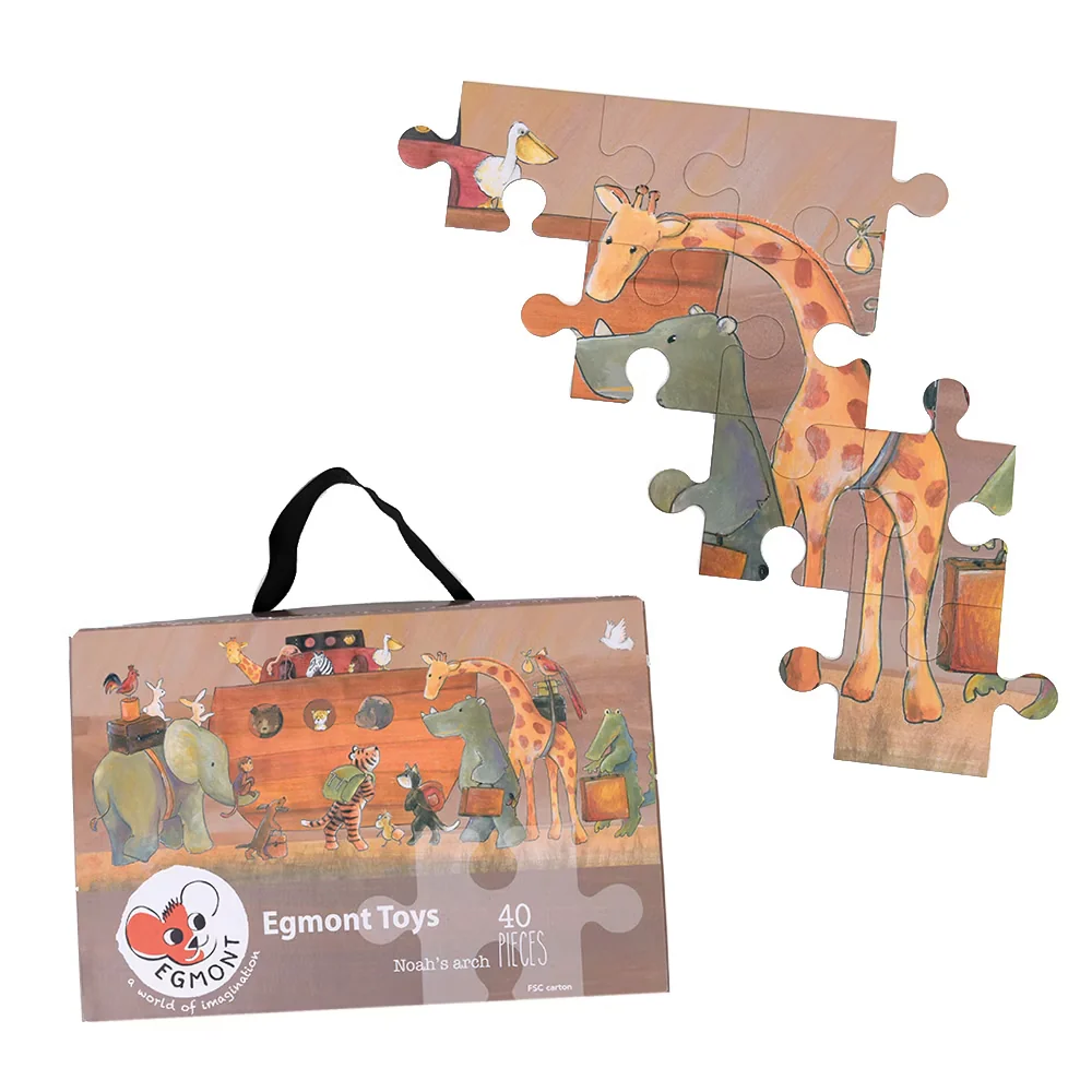 Golvpussel Noas Ark – Stora Bitar | Egmont Toys