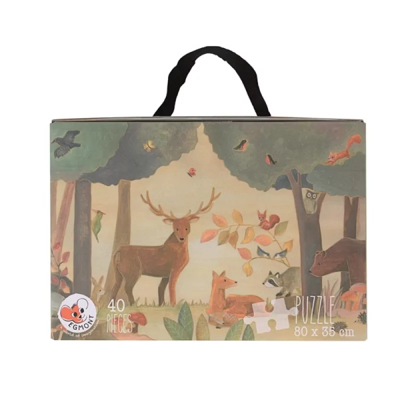 Golvpussel Skogen – Ekologiskt Pussel | Egmont Toys