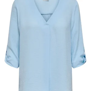 JDYDIVYA LIFE 3/4 TOP Cerulean