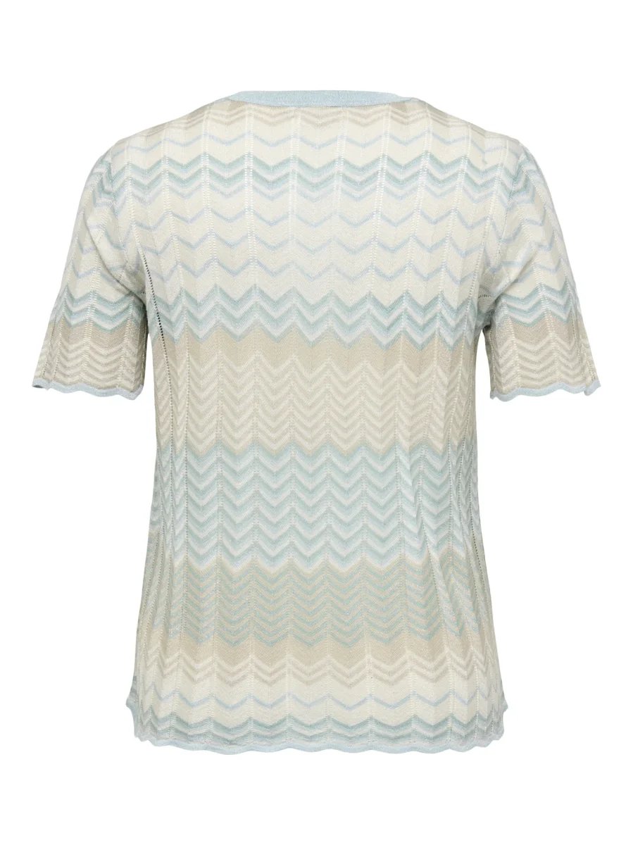 CARALVIRA LIFE SS GLITTER O-NECK - Bild 3