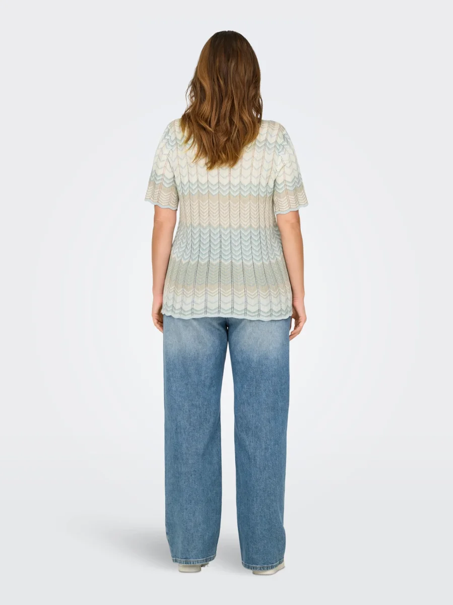 CARALVIRA LIFE SS GLITTER O-NECK - Bild 6