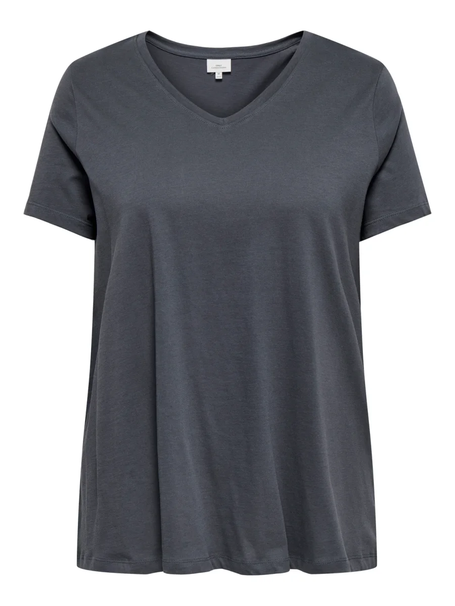 CARBONNIE LIFE S/S A-SHAPE TEE Blackened Pearl - Bild 2