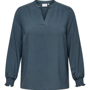 CARMETTA LIFE V-NECK TOP Ombre Blue