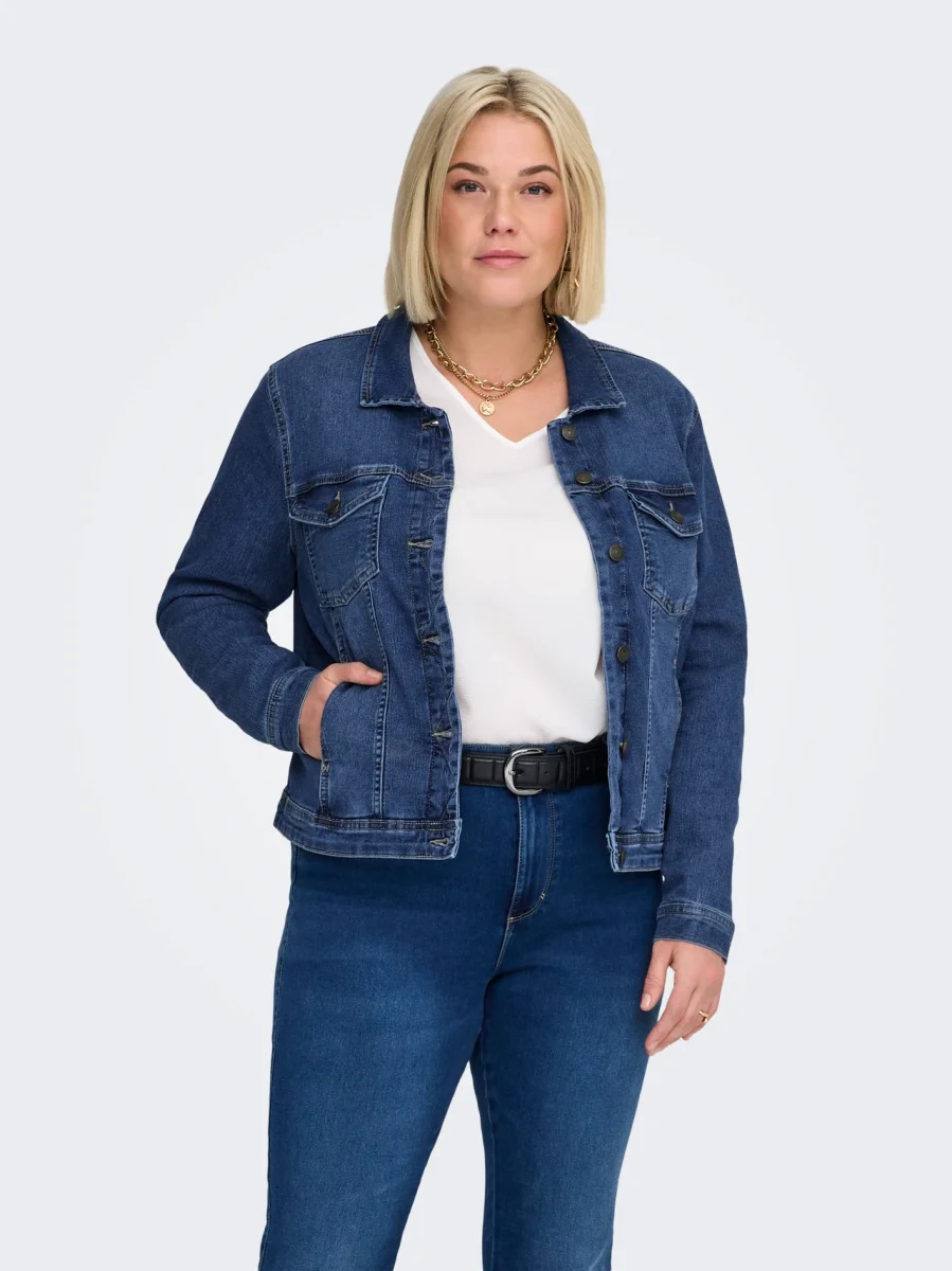 CARWESPA DENIM JACKET Medium Blue Denim - Bild 5
