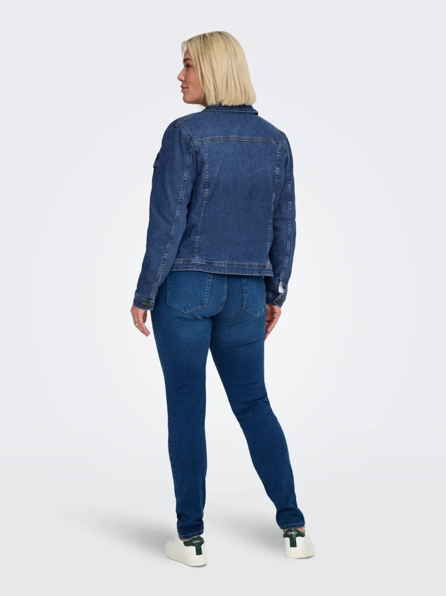 CARWESPA DENIM JACKET Medium Blue Denim - Bild 7