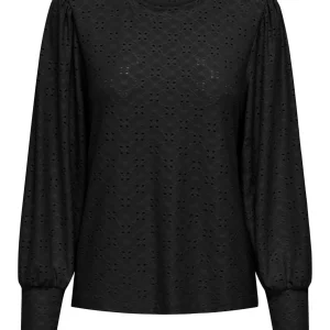 JDYCATHINKA L/S BELLSLEEVE TOP Black