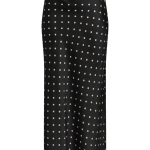 JDYHAILEY SATIN MIDI SKIRT Black