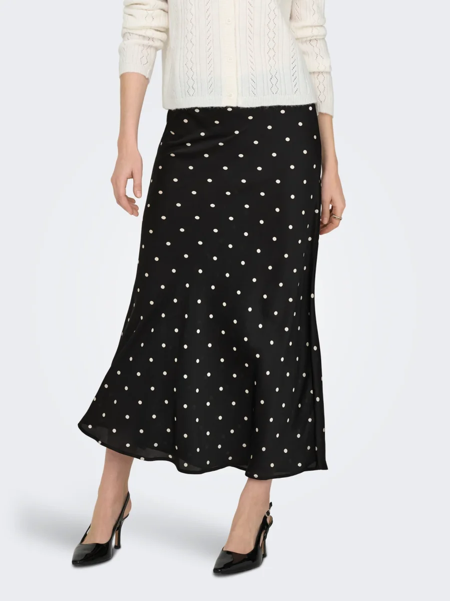 JDYHAILEY SATIN MIDI SKIRT Black - Bild 4