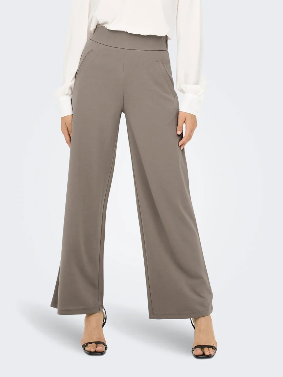 JDYLOUISVILLE CATIA WIDE PANT Driftwood - Bild 4