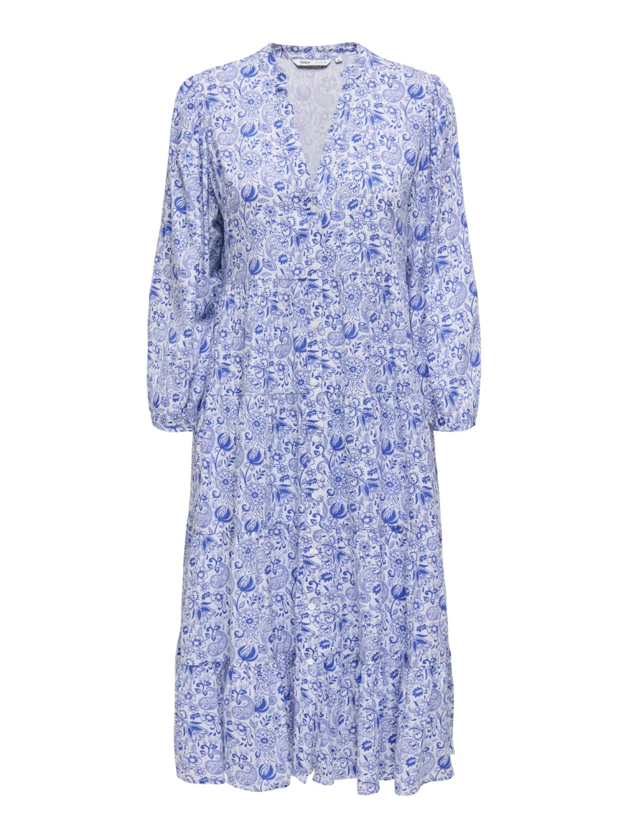 ONLMILANA 7/8 DRESS Campanula Lina Flower