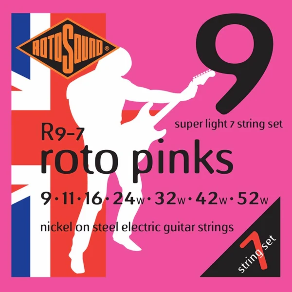 Rotosound R9-7 Roto Pinks 7-str - Super Light 9-52 - Bild 2