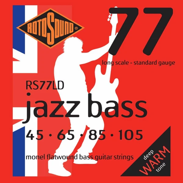 Rotosound RS77LD Jazz Bass Flat Wound - Standard 45-105 - Bild 2