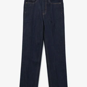 AWALICE HR STRAIGHT DNM Dark Blue Denim