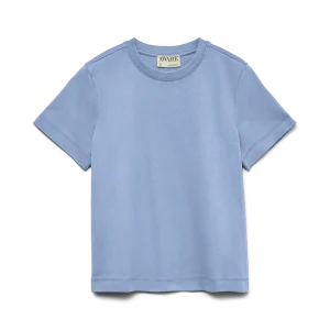 AWNAIMA SS O-NECK T-SHIRT Brunnera Blue