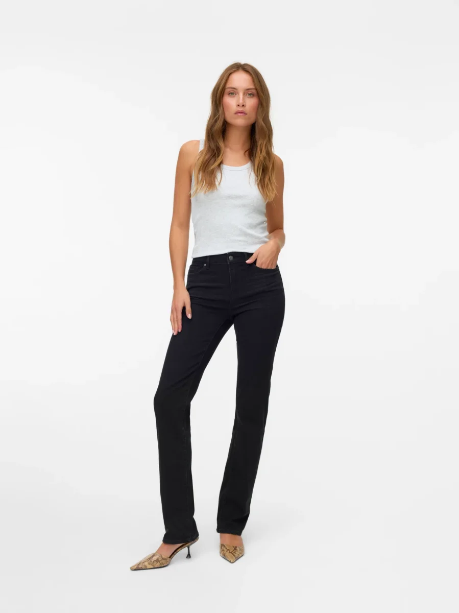 VMFLASH MR STRAIGHT JEANS Black - Bild 4